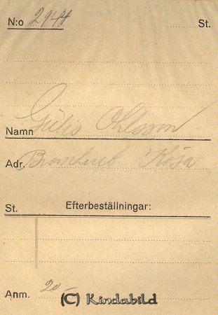 Gillis Ohlsson Bromhult Kisa
Gillis Ohlsson Bromhult Kisa
Nyckelord: Ohlsson Bromhult