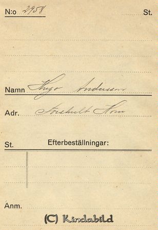 Hugo Andersson Forshult Horn
Hugo Andersson Forshult Horn
Nyckelord: Andersson Forshult