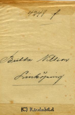 Britta Nilsson Linköping
Britta Nilsson Linköping
Nyckelord: Nilsson Linköping