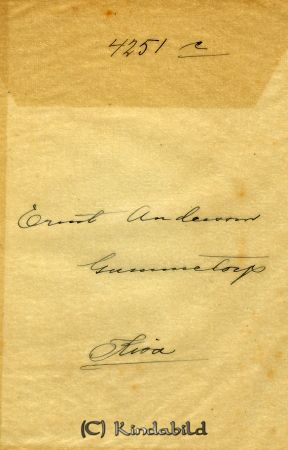 Ernst Andersson Gummetorp Kisa
Ernst Andersson Gummetorp Kisa
Nyckelord: Andersson Kisa