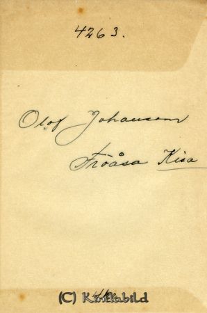 Olof Johansson Fröåsa Kisa
Olof Johansson Fröåsa Kisa
Nyckelord: Johansson Kisa