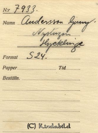 Andersson Guny Nystugan Hycklinge
Andersson Guny Nystugan Hycklinge
Nyckelord: Andersson Nystugan