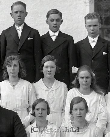 Konfirmation i Västra Eneby
Konfirmationsgrupp med prästen Anders André
Nyckelord: Konfirmation Västra Eneby