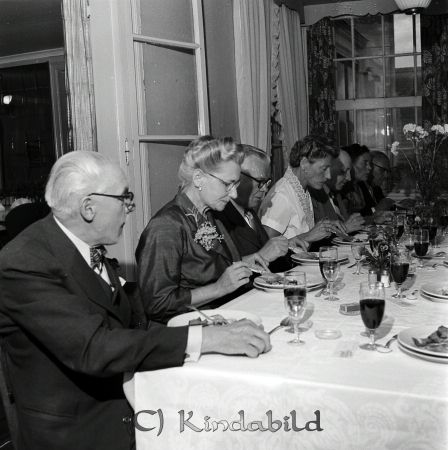 Hotellmiddag Amerikan Direktör John Ivar Andersson
