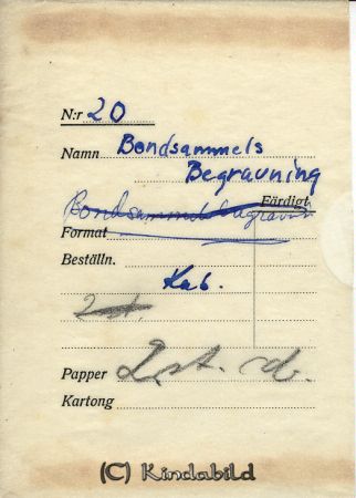 Bondsammels Begravning
Bondsammels Begravning 
Nyckelord: Bondsammels Begravning