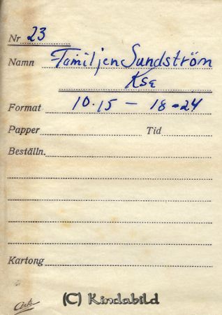 Familjen Sandström Kisa
Familjen Sandström Kisa
Nyckelord: Sandström Kisa