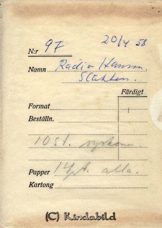 Radio Hansson släkten
Radio Hansson släkten
Nyckelord: Radio Hansson