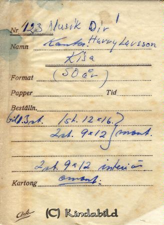 Kantor Harry Larsson Kisa
Kantor Harry Larsson Kisa 
Nyckelord: Larsson Kisa