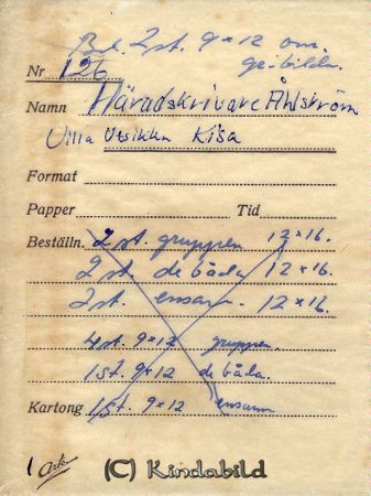 Häradsskrivare Åhlström Villa Utsikten Kisa
Häradsskrivare Åhlström Villa Utsikten Kisa
Nyckelord: Åhlström Kisa