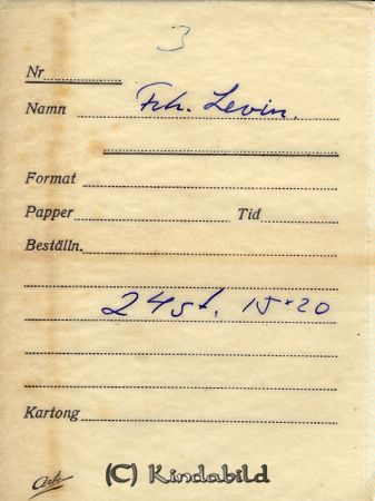 Fröken Levin
Fröken Levin
Nyckelord: Fröken Levin