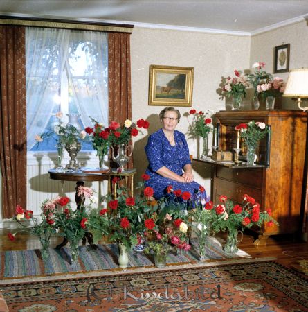 Fru Eriksson Millingetorp
raja 
Eriksson Millingetorp
Porträtt-Kvinna 50 årsfirande

raja
Gurli Maria Ericsson född 1909 i Tidersrum, död 1984 i Millingetorp, Kisa. 
Källa: Gerd Pettersson

Nyckelord: Eriksson Millingetorp