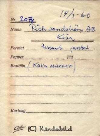 Rick Sandström AB Kisa Kalle Murare
Rick Sandström AB Kisa Kalle Murare 
Nyckelord: Sandström Kisa