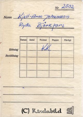 Kjell Arne Johansson Ryda Björkfors
Kjell Arne Johansson Ryda Björkfors
Nyckelord: Johansson Ryda