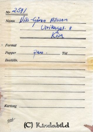 Nils Göran Nilsson Ulrikagatan 8 Kisa
Nils Göran Nilsson Ulrikagatan 8 Kisa
Nyckelord: Nilsson Kisa