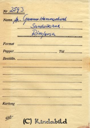 Herr Gunnar Hammarlund Sandvikshult Rimforsa
Herr Gunnar Hammarlund Sandvikshult Rimforsa
Nyckelord: Hammarlund Sandvikshult