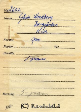Gösta Wredberg Berggården Kisa
Gösta Wredberg Berggården Kisa
Nyckelord: Wredberg Berggården