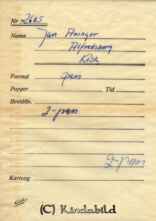 Jan Axinger Alfredsborg Kisa
raja  
Jan Axinger Alfredsborg  
Porträtt-Man 

Nyckelord: Axinger Alfredsborg