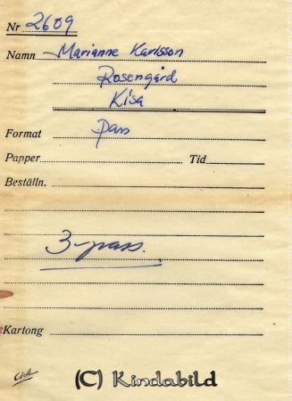 Marianne Karlsson Rosengård Kisa
Marianne Karlsson Rosengård Kisa
Nyckelord: Karlsson Rosengård