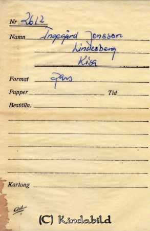 Ingegärd Jonsson Lindesberg Kisa
Ingegärd Jonsson Lindesberg Kisa
Nyckelord: Jonsson Lindesberg