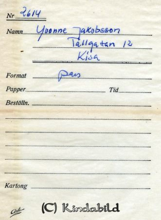 Yvonne Jakobsson Tallgatan 12 Kisa
Yvonne Jakobsson Tallgatan 12 Kisa
Nyckelord: Jakobsson Kisa