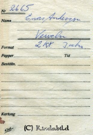 Enar Andersson Verveln
Enar Andersson Verveln 
Nyckelord: Andersson Verveln