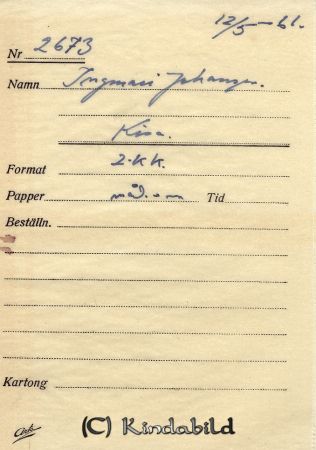 Ingmarie Johansson Kisa
Ingmarie Johansson Kisa
Nyckelord: Johansson Kisa