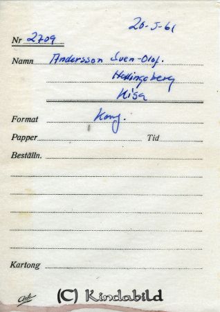 Andersson Sven Olof Hallingeberg Kisa
Andersson Sven Olof Hallingeberg Kisa
Nyckelord: Andersson Hallingeberg