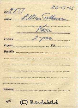 Lillian Folkesson Kisa
Lillian Folkesson Kisa
Nyckelord: Folkesson Kisa