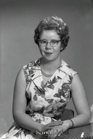 Inga-Maja Jonsson
Inga-Maja Jonsson

pim
porträtt-kvinna

raja
Inga-Maj var född 1939 i Kisa, dotter till Ebba och Karl Gustav Jonsson. Inga-Maj hade en bror Karl Olof som var frisör.
Inga-Maj gifte sig Lönngren och fick två pojkar Bo och Hans.
Inga-Maj avled 1992 i Kisa. 
Källa: Gerd Pettersson


Nyckelord: Jonsson Kisa