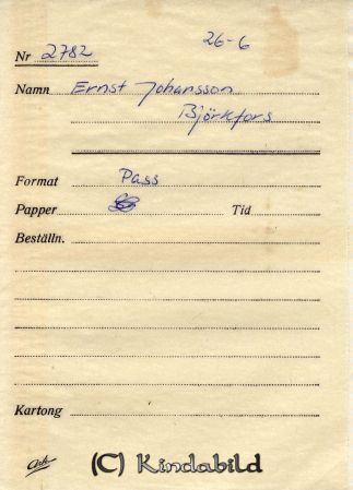 Ernst Johansson
Ernst Johansson

pim
Grupporträtt
Nyckelord: Johansson Björkfors