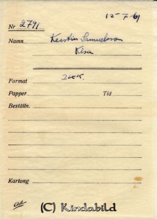 Kerstin Samuelsson Kisa
Kerstin Samuelsson Kisa
Nyckelord: Samuelsson Kisa