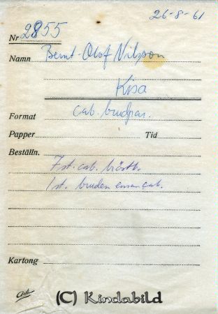 Bengt-Olov Nilsson Kisa
Bengt-Olov Nilsson Kisa
Nyckelord: Nilsson Kisa