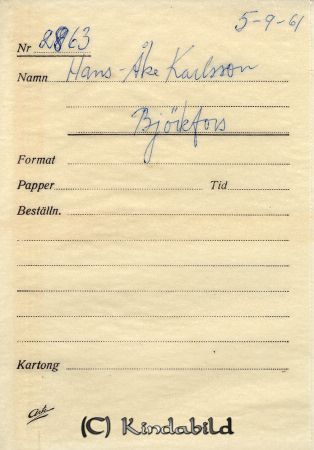 Hans-Åke Karlsson Björkfors
Hans-Åke Karlsson Björkfors
Nyckelord: Karlsson Björkfors