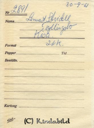 Lennart Stridell Kisa
Lennart Stridell Fyllingsbo Kisa
Nyckelord: Stridell