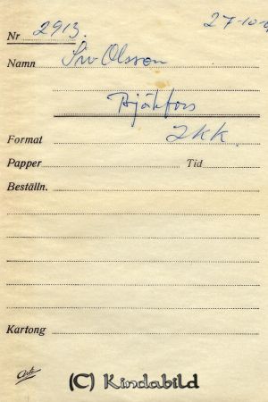 Siv Olsson Björkfors
Siv Olsson Björkfors
Nyckelord: Olsson Björkfors