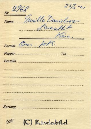 Gunilla Danielsson Lasarettet Kisa
Gunilla Danielsson Lasarettet Kisa
Nyckelord: Danielsson Kisa