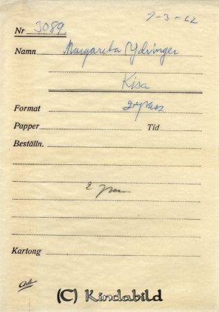 Margareta Ydringer Kisa
Margareta Ydringer Kisa
Nyckelord: Ydringer