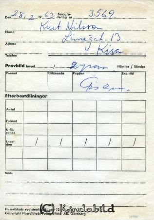 Kurt Nilsson Linnégatan 13 Kisa
Nyckelord: Nilsson Kisa