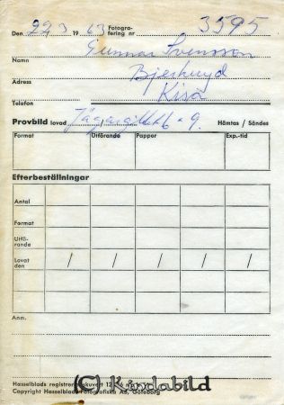 Gunnar Svensson Bjerkeryd Kisa
Bror till Ragnar Svensson i Berga, Slätmon och till Göta Svensson Kisa
Nyckelord: Svensson Kisa