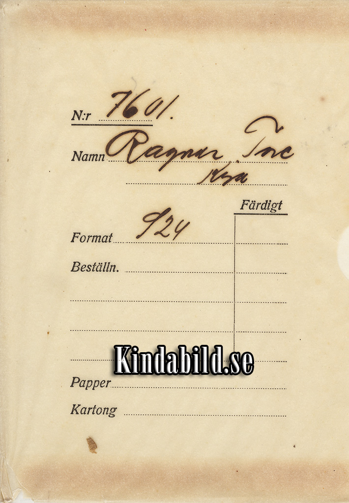 Tore Ragnar Kisa
Nyckelord: Ragnar Kisa