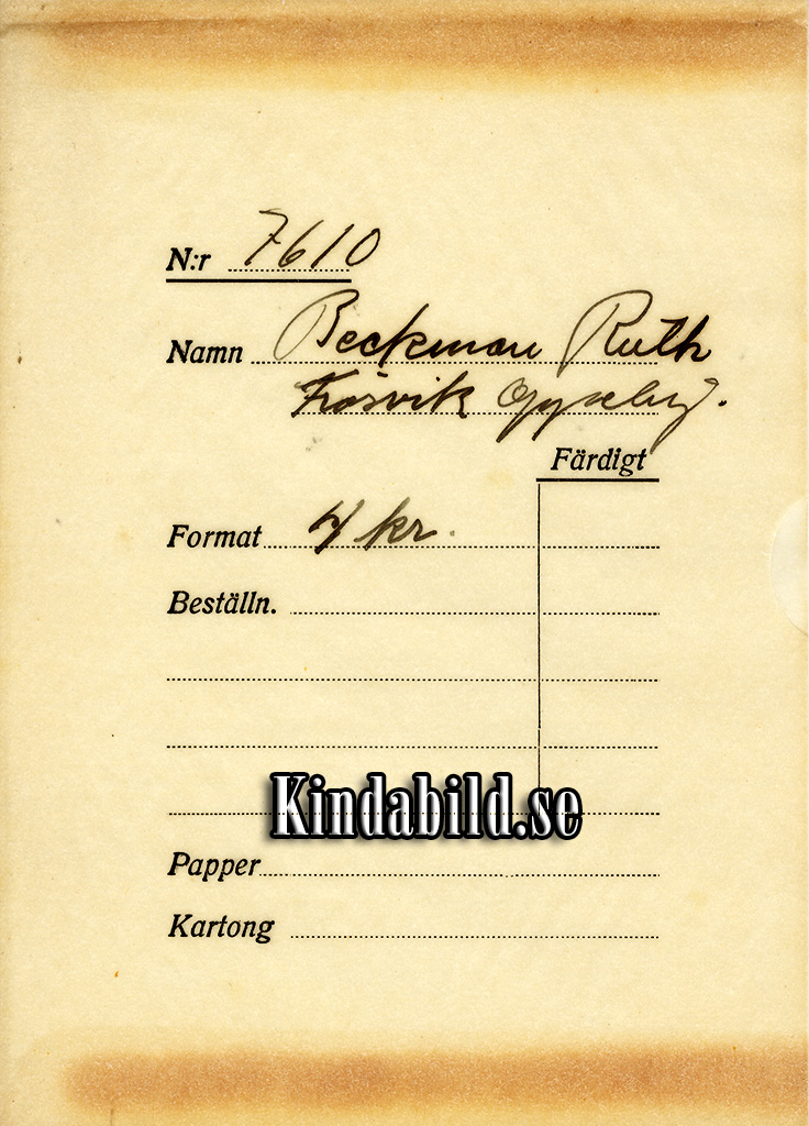Ruth Beckman Frösvik Oppeby
Nyckelord: Beckman Oppeby