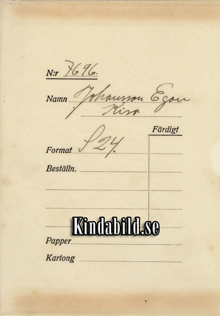 Egon Johansson Kisa
Nyckelord: Johansson Kisa