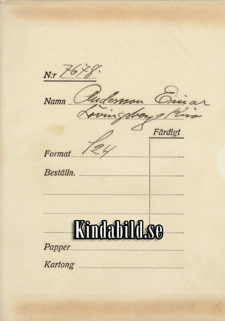 Einar Andersson Lövingsborg Kisa
Nyckelord: Andersson Kisa