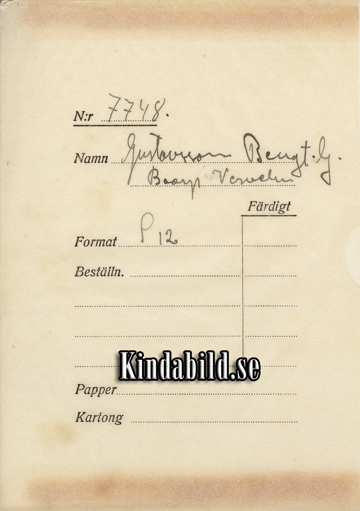Bengt-Göran Gustavsson Boarp Verveln
Nyckelord: Gustavsson Verveln