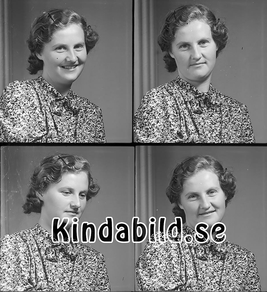 Svea Hägg Ulrika
raja
Kvinna klädd i blommig klänning

raja
Svea Hägg född 1918 i Ulrika, dotter till Edit Karolina Hägg född 1892 i Ulrika. 1940 bodde de i Afgölstugan Ulrika. Hon var gift med Henrik Adolfsson född 1919 i Nykil. 1950 bodde de i Linköping och hade en son Kjell .
Källa: Folkräkning 1940 och 1950 
Källa: Gerd Pettersson

Nyckelord: Hägg Ulrika