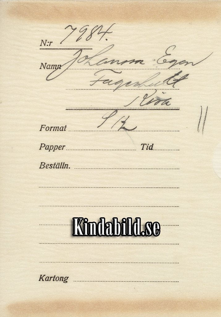 Egon Johansson Fagerhult Kisa
Nyckelord: Johansson Kisa