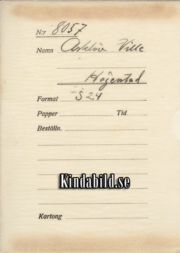 Ville Arklöv Hägerstad
Nyckelord: Arklöv Hägerstad