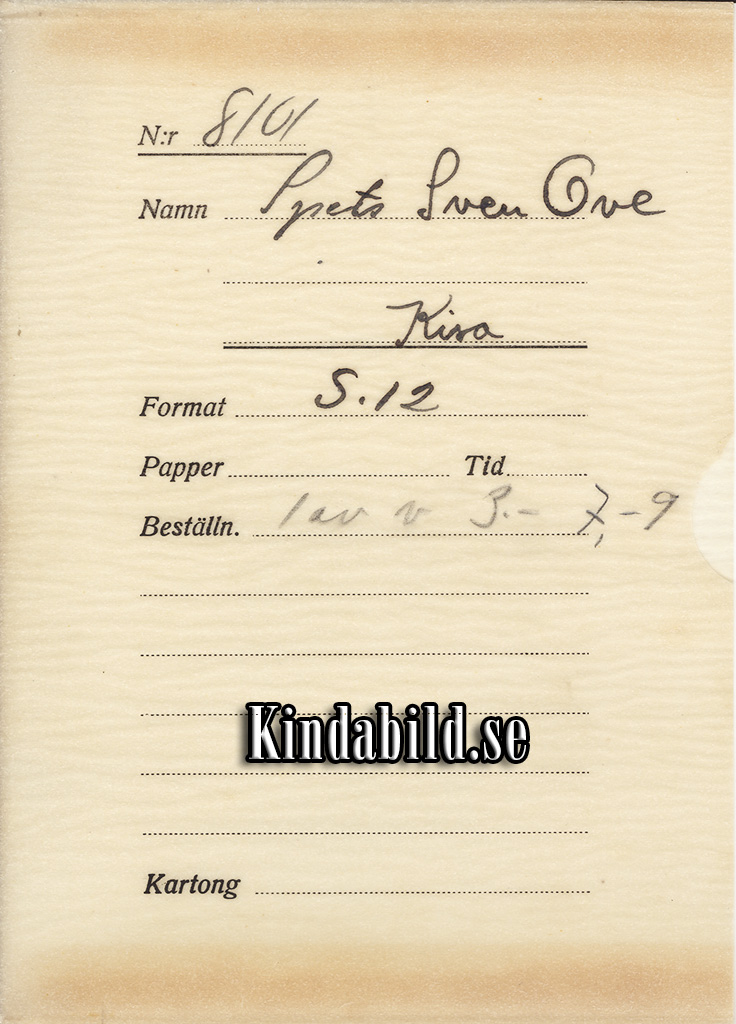 Sven-Ove Spets Kisa
Nyckelord: Spets Kisa