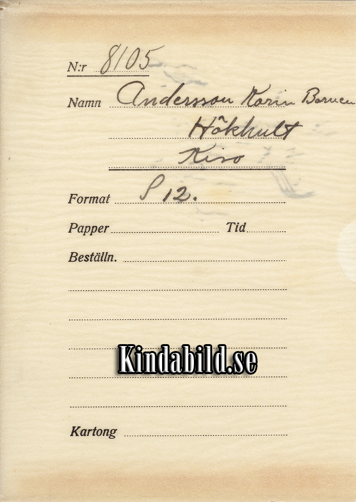 Karin Andersson och barnen Hökhult Kisa
Nyckelord: Andersson Kisa
