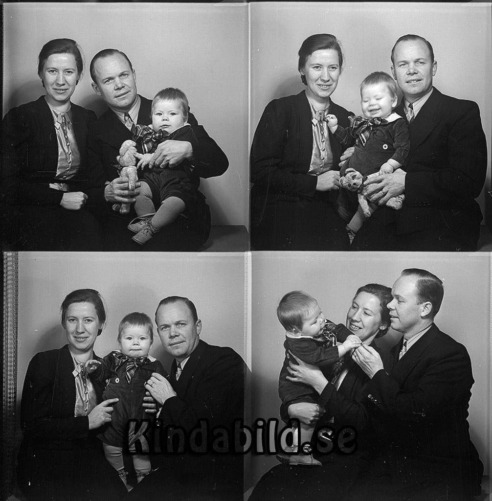 Sigurd Kvarnström Elim Kisa 
raja
Mor och far med sin son

raja
Predikant Sigurd Kvarnström med maka Tyra född Magnusson från Björsäter. Sonen Roland född 1941 i Kisa.
Källa: Folkräkning 1950 
Källa: Gerd Pettersson

Nyckelord: Kvarnström Kisa